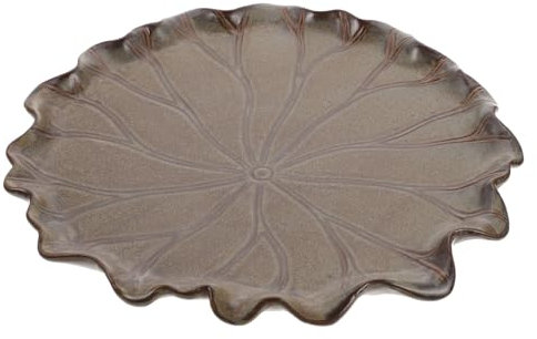 ABOOFAN Bandeja De Bonsái Bandeja para Macetas De Cerámica Plato para Jardinería Soporte para Plantas para Decoración Interior