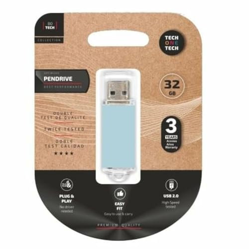Tech One Tech Memoria USB TEC3010-32 Azul 32 GB