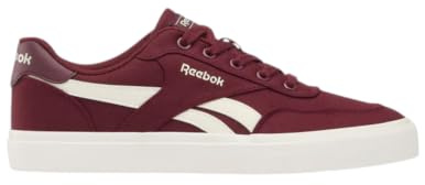 Reebok Court Advance Vulc Sneaker, Black Cherry/Chalk, 41 EU
