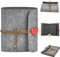 BUYGOO Album Fotografico Personalizzabile 60 Pagine Fai Da Te 19.5*18.5cm - Scrapbooking Vintage Nere - Regali per Laurea, Valentino, Anniversari
