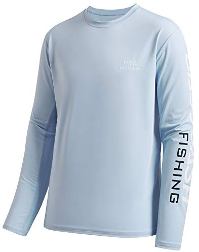 Bassdash Camisetas de Pesca para Hombre protección Solar UV UPF 50+ Camiseta de Manga Larga