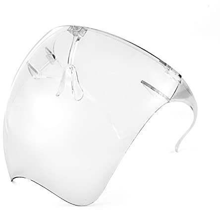 FEISEDY Gafas de Visera Futurista para Protección UV Gafas de Sol de Cara Completa Escudo de Visera Antiniebla para Mujer y Hombre B2781
