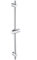 TRUSTLIFE Edelstahl Duschstange 68cm silber- Brausestange mit 360°drehbarer und verstellbarer Duschkopfhalterung Wandstange variabel, passen zu bestehenden Bohrlöcher 68 x 2,2cm (Optik matt)