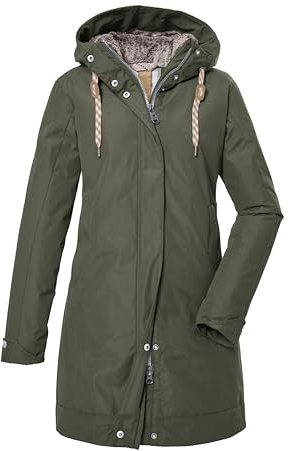 G.I.G.A. DX Damen Winterparka/Funktionsparka mit Kapuze GW 13 WMN PRK, oliv, 38, 39836-000