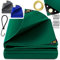 KESSER® Telone di copertura di alta qualità con occhielli, 650 g/m², in PVC, impermeabile e antistrappo, di alta qualità, universale, per camion, piscina, mobili da giardino in legno, copertura