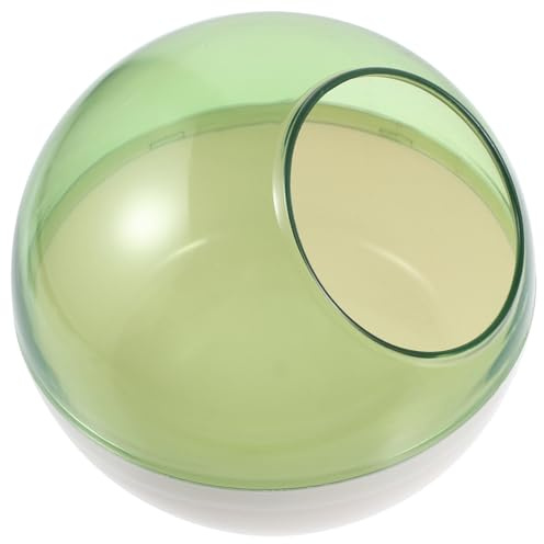 UPKOCH Hamster Sand Bath Container Plastic Bathtub with Removable Design Light Green and Easy to Clean Feature, Small Pet Bathroom Accessory for Chinchillas and Mice