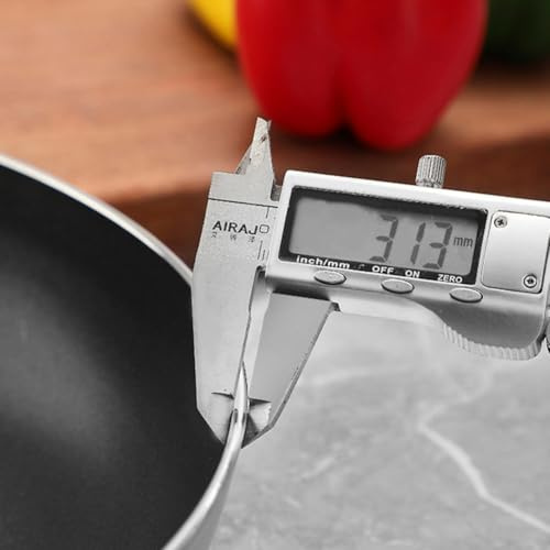 Cooking Made Easy - Padella per crêpe, in alluminio, con impugnatura comoda, 18 cm