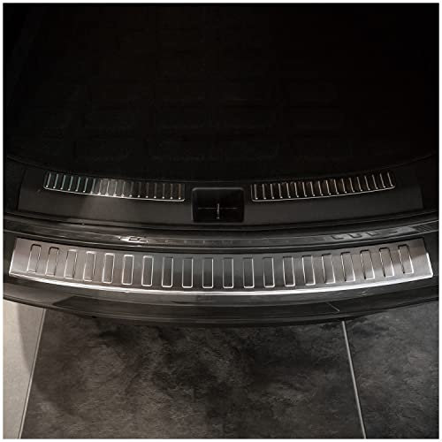 tuning-art BL964 Ladekantenschutz mit Abkantung passend für Opel Insignia B Sports Tourer 2017-2022, Farbe:Silber