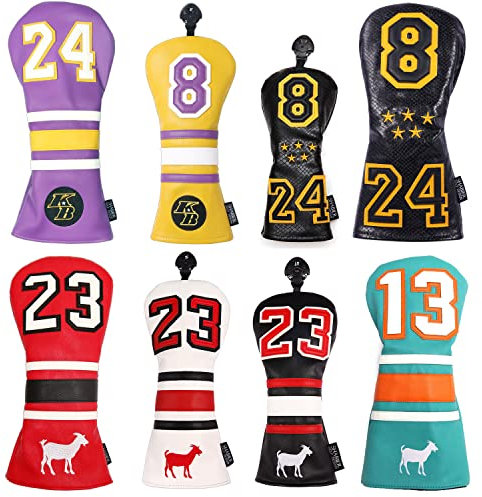 SHABIER Golfschlägerhaube für Taylormade M5 M6 Driver (Violett Nr. 24)