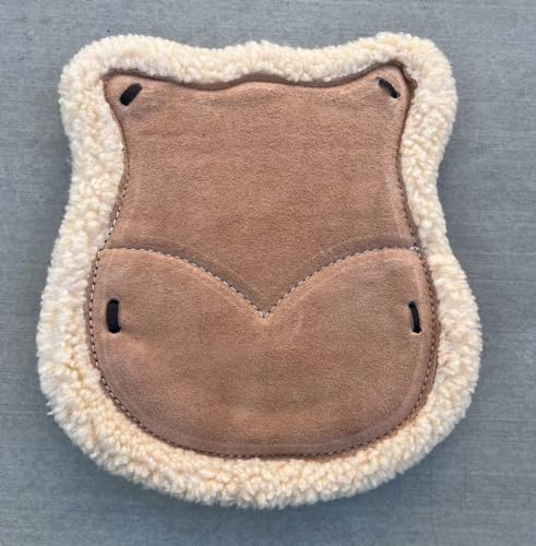 Wool Horse Saddle Seat Cushion, Asiento Borrego para Caballo