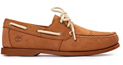 TIMBERLAND - Men's Cedar Bay nubuck boat shoes - Size 43