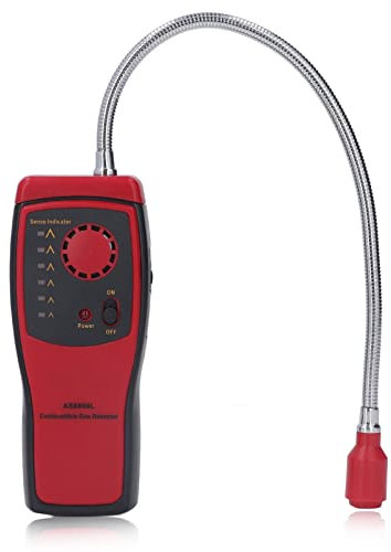 Aramox Rilevatore di Gas Portatile, Allarme Fughe di Gas Combustibile, Universale per Garage e Fabbriche