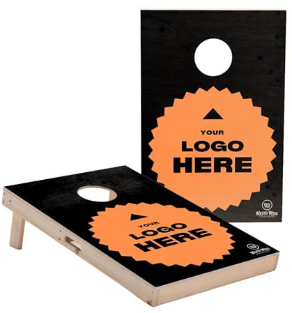 Personalisierte Cornhole Boards | Wählen Sie aus mehreren Dimensionen | Direkter UV-Druck | jedes Design möglich | inklusive 2 x 4 Cornhole Bags (90 x 60 cm)