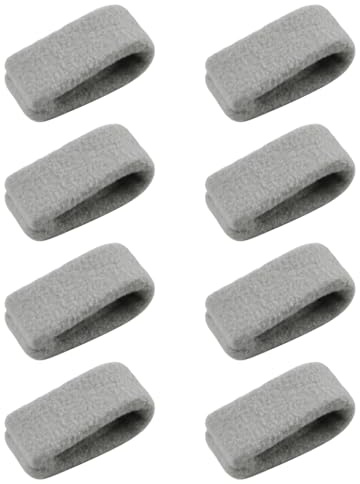 Solvio 8 Pcs Duvet Clips to Keep Duvet in Place, Quilt Clips with One-Key Unlock, Non-Slip Duvet Cover Clips Soft Cotton Fabric Comforter Fasteners for Bedding, Blankets and Curtains Grey