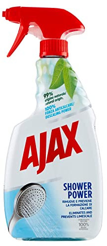 Ajax Shower Power Detersivo Anticalcare, 10 x 600ml