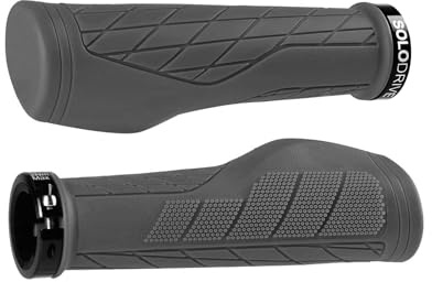 SOLODRIVE cykelhandtag ergonomiska, Single Lock-on mountainbikehandtag
