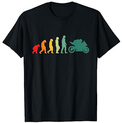 Je Peux Pas J'ai Moto – Evolution – Regalo para motociclista Camiseta