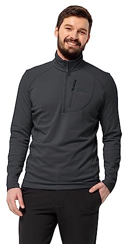 Jack Wolfskin Herren KOLBENBERG HZ M Pullover, Phantom, S