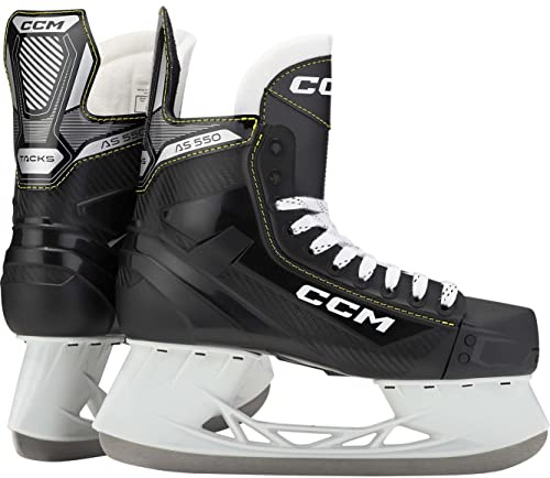 CCM Tacks AS-550 Patins de hockey sur glace pour junior/intermédiaire (junior 2 = EUR 35)