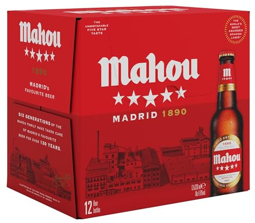 MAHOU 5 EST 4.8% BOTTLE 12 0,33ML