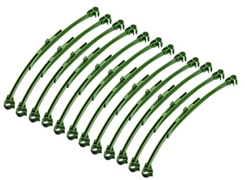 OFFSCH 12pièces Tuteurs pour Tomates Déformables Lot de Cages De Support pour Plantes Treillis Ajustables sans Outils
