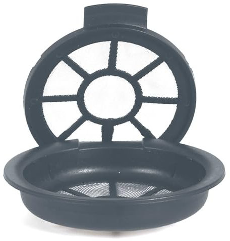 COOK CONCEPT, KA6200, Senseo® X2 Compatible Reusable Coffee Filter, Ecological and Easy to clean, ideal for Coffee and infusions, elegant Design, Black and White, Standard Size