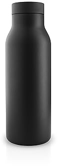 Eva Solo | Urban Isolierflasche 0,5 l Black | Hält Wasser länger kalt | Black