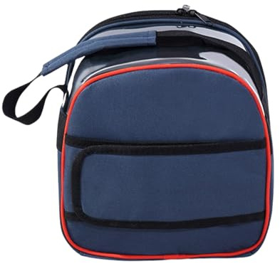 Borsa da bowling singola - Borsa da bowling da 1 palla, scomparto spesso imbottito, supporto in tessuto protettivo | Borsa da bowling con spazio per guanti Accessori per asciugamani Stoccaggio da