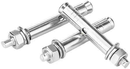 Bulloni di ancoraggio, Bulloni di ancoraggio a manicotto espansione con occhiello in acciaio inossidabile 304 M6-M20 for calcestruzzo(100mm,M14-1pcs)