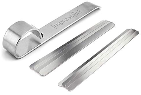 ImpressArt Bracelet Bending Bar Kit - Tool for Bending Metal Blank Bracelets, Cuffs, Bangles for Metal Stamping & Engraving