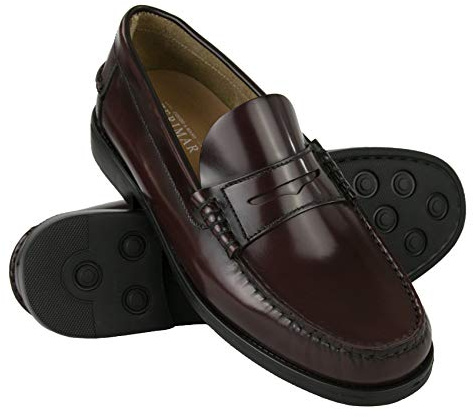 Zerimar Scarpe Uomo | Scarpe Elegante Uomo | Scarpe Uomo Class | Scarpa Mocassino Uomo Cuoio | Scarpe Uomo Pelle | Fabbricato in Spagna