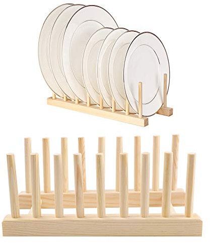 2 Stück Deckelhalter, Spareribs-Halter, für die Zubereitung von Spareribs oder Braten, deckelhalter Gestell Abtropfgestell Abtropfgestell Teller Ständer für Aufbewahrung CD Geschirr Buch Weinglas