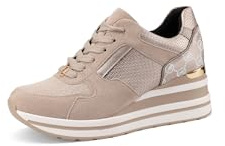 QUEEN HELENA Zapatillas con cuña Zapatillas de deporte altas mujer X31-34, 39 EU