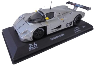 OPO 10 - Auto in Miniatura da Collezione 1/43 Compatibile con Sauber C9/88 24h Le Mans 1989-24LM18