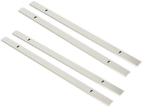 4 pièces HSS W18CR4V épaisseur rabot lame Double tranchant Benchtop rabot bois rabot remplacement for Ryobi ETP1531AK 319x18.2x3mm