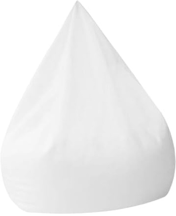 Yardenfun Comodo fodera interno divano Sostituzione per il sacchetto di fagioli rivestimento interno della borsa divano sacco pigr rivestimento della poltrona a sacco White