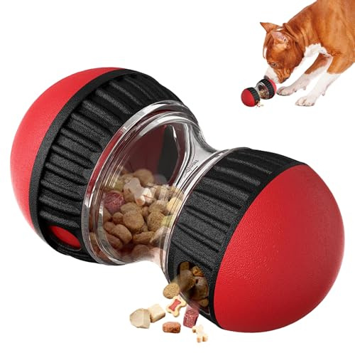 poraceous Jeux Intelligence Chien, Slow Feeder pour Chien, Jouet Interactif | Jouet Chien Occupation, Distributeur de Croquettes Jouets, Jouet Interactif, Balle de Nourriture, pour Améliore la Digestion