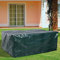 RICHIE Abdeckung für Gartenmöbel wasserdichte Schutzhülle Anti-UV Abdeckplane Atmungsaktiv Polyethylen für Gartentische Terrassenmöbel Rechteckig (Grün 280x204x106cm)