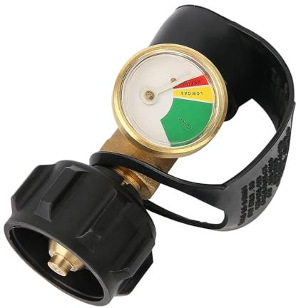 Jingmiger Propantank-Messgerät, Füllstandsanzeige für Gasflaschen, Messgerät Gasdruckmessgerät Füllstandsanzeige, Grilltank-Druckmessgerät, für Gasgrill, Laterne, Heizung