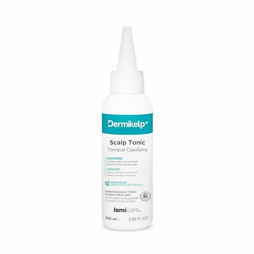 Dermikelp® Tónico Calmante para Cuero Cabelludo Irritado y Sensible – Alivia, Hidrata y Nutre con Alga Marina, Extracto de Jojoba y Pantenol, 100 ml