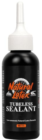 Vibsky Sigillante per pneumatici di bici tubeless, 50 ml, ad azione rapida, per fori fino a 7 mm, compatibile con pneumatici da 20-120 psi