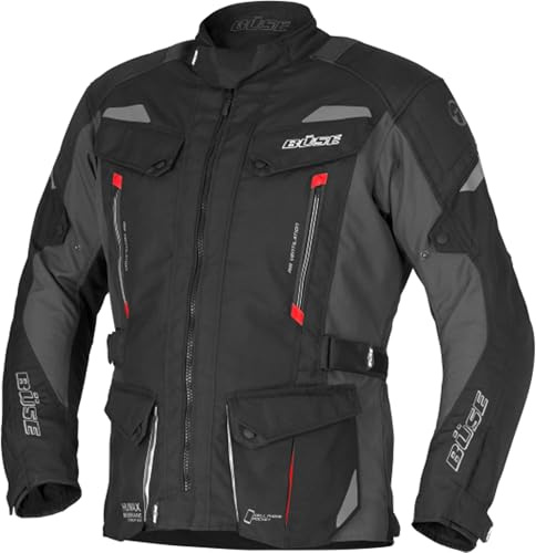Büse Lago 3 Motorrad Textiljacke, schwarz, XL