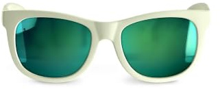 Suavinex, Lunettes de Soleil pour Bébés de 12 à 24 Mois, Polarisées, Filtre UV400, Cat. 3, Protection 100% Rayons UVA et UVB, Étui Inclus, Très Flexibles et Légères, Carrées, Modèle 2026, Vert