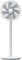 SMART MI FAN2S, 25 W, 5.3 tons, 29 Decibeles, Aluminio, 100 Velocidades, Blanco