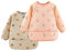 Wisebom Lätzchen zum Abstillen mit Langen Ärmeln, 2Pcs Wasserdichtes und Leicht zu Reinigen Lätzchen mit Tasche & BLW Baby Lätzchen Ärmellätzchen für Babys Kleinkinder 6-36 Monate