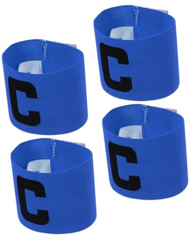 KOMBIUDA 4 Kaptensarmband Sportspelarermband Fotbollsarmband För Elastiskt Armband För Kaptensarmband Fotboll Sportledarermband Fotboll