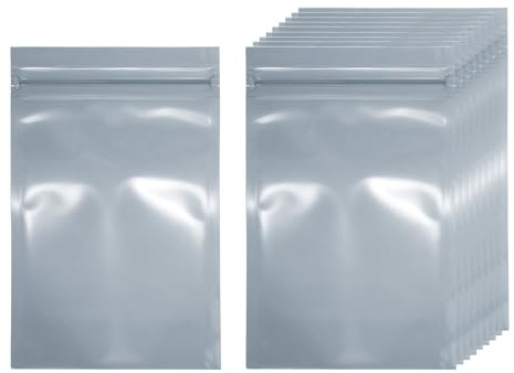 QUARKZMAN 100 Bolsas Antiestáticas 4 X 6.3 Pulgadas/10 X 16cm Bolsas ESD De Blindaje Reutilizables para GPU Unidad De Mano SSD Dispositivos Electrónicos