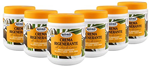 Mil Mil Crema Rigenerante Capelli, all'Olio di Cocco - 6000 ml
