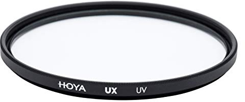 Hoya UX UV-filter 67 mm, UV-skyddsfilter, 10x beläggning för reflexdämpning, vattenavvisande, mycket bra glaskvalitet med tunn aluminiumram