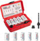 EZARC Kit Bimétallique, Ensemble de 7 Scies Cloches au Cobalt Avec Mandrins pour Métal, Bois, Cloison Sèche, Aluminium, Plaque de Plâtre en Plastique Dans un Etui Rigide